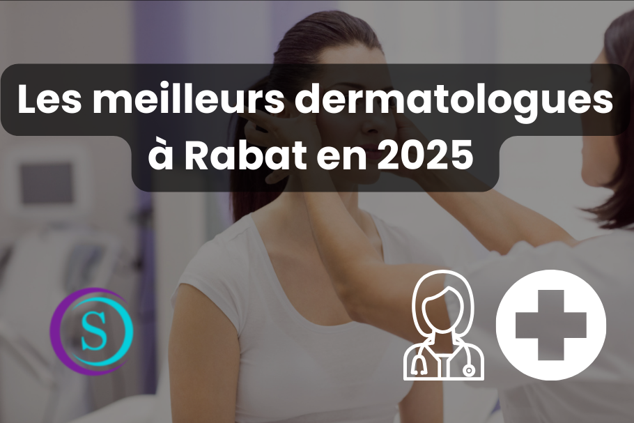 Une dermatologue examine le visage d’une patiente dans une clinique à Rabat, représentant les meilleurs dermatologues à Rabat en 2025