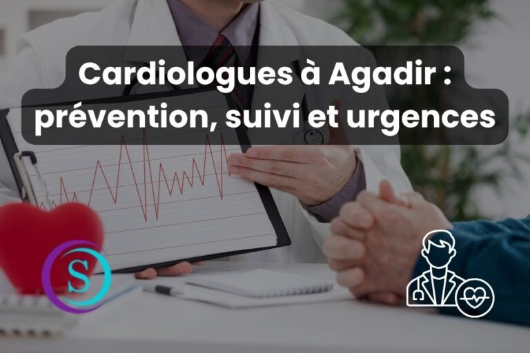 image illustrant la prévention et le suivi cardiaque, avec logo Sanistas et icône de cardiologie