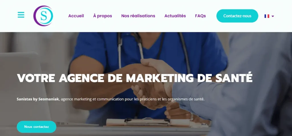 Plateforme Sanistas pour les médecins au Maroc