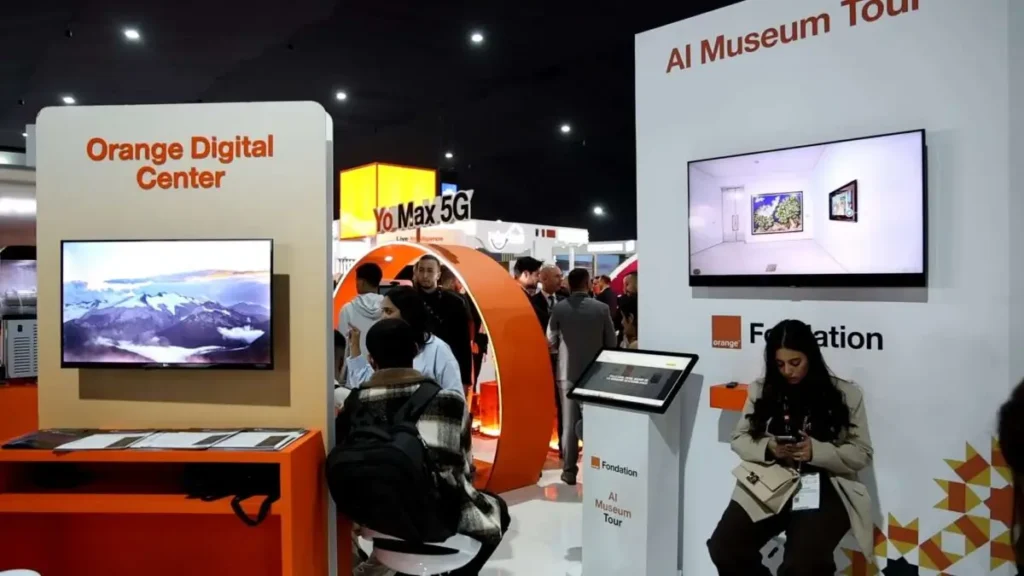 Stand Orange Digital Center au salon de Casablanca