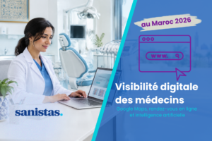 Couverture d’un article sur la visibilité digitale des médecins au Maroc en 2026