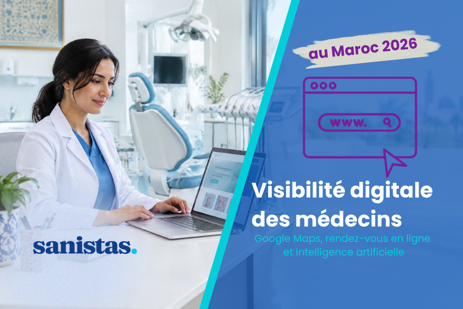 Couverture d’un article sur la visibilité digitale des médecins au Maroc en 2026